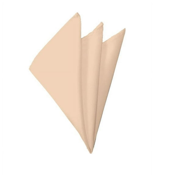 Solid Peach Handkerchief