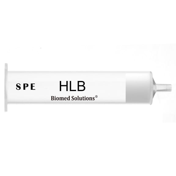 Solid Phase Extraction Cartridges HLB SPE Columns for Retention of the Target Compound for selective adsorption of analytes or interferences from complex matrices(500mg/12ml-5pcs)