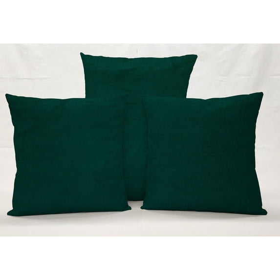 Solid Pillowcase / Pillow Cover by Penny's Needful Things (14 x 14) (Hunter Green)