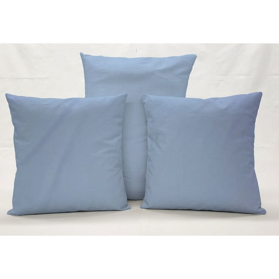 Solid Pillowcase / Pillow Cover by Penny's Needful Things (20 x 20) (Light Blue)