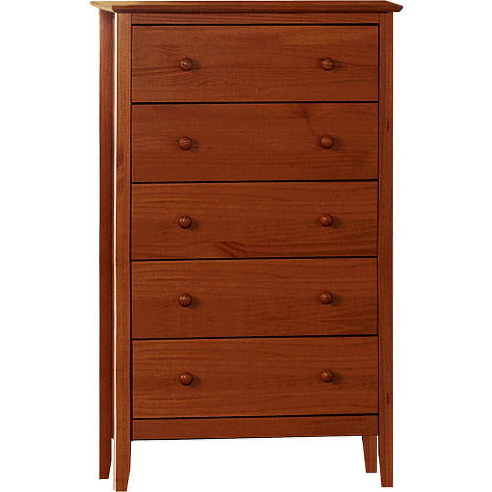 Solid Pine 5Drawer Dresser