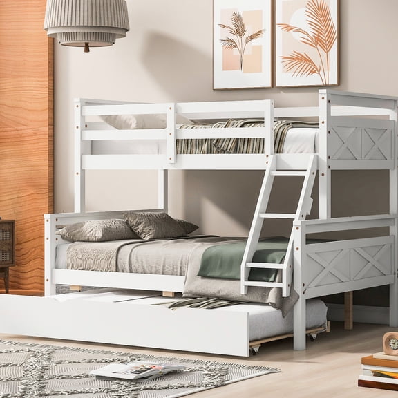 Solid Pine Construction - Stacked or Separated Use - Teen Bedroom - Flexible Bed Arrangement