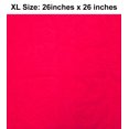 thumbnail image 1 of Solid Pink Design XL 26 X 26 Cotton Scarf Bandana, 1 of 1