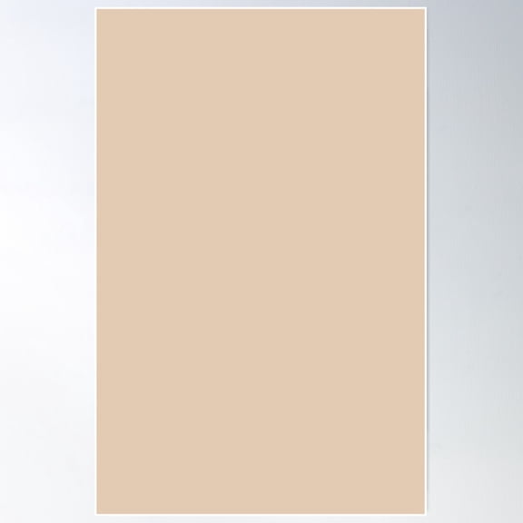 Solid Plain - Tapioca London Fashion Week Autumn Winter 2022-2023 Poster Wall Art, Modern Wall Decor For Living Room Bedroom, 8x12 UNFRAMED