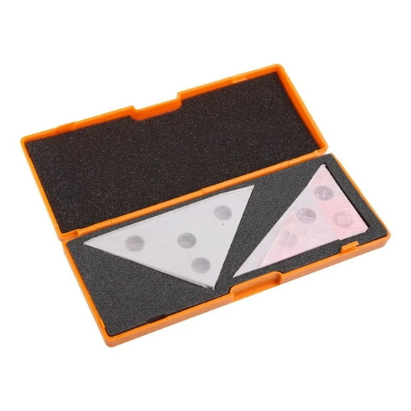 Solid Plate Set 2 Pcs for Triangle Block Machinist Measurement ,Convenient to Use