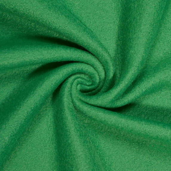 Polar Fleece 60" Soft Anti-Pill Polyester Flannel Fabric by the Yard – For Blankets, Jackets, Hats, Crafts & Sewing Projects (Kelly Green, 1 Yard)