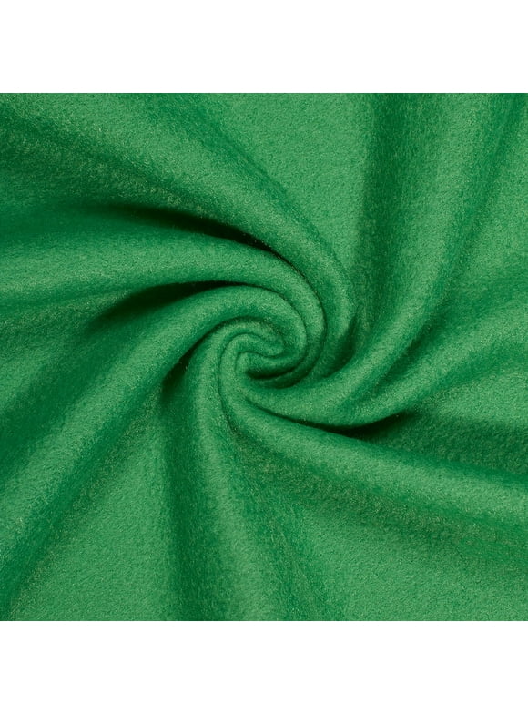 Solid Polar Fleece Fabric Anti-Pill 60" Wide by The Yard Many Colors (Kelly Green)