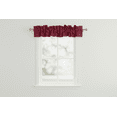 thumbnail image 1 of Solid Poplin Curtain Sleeve Topper Burgundy, 1 of 2