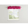 thumbnail image 1 of Solid Poplin Curtain Sleeve Topper Fuchsia, 1 of 2
