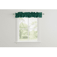 thumbnail image 1 of Solid Poplin Curtain Sleeve Topper Hunter Green, 1 of 2