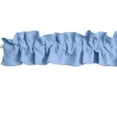 thumbnail image 1 of Solid Poplin Curtain Sleeve Topper Light Blue, 1 of 1