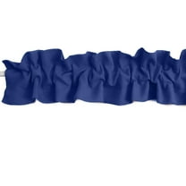 Solid Poplin Curtain Sleeve Topper Navy