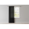 thumbnail image 1 of Solid Poplin Window Curtain or Photography Backdrop 58" Wide - Black, 1 of 5