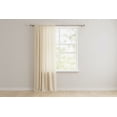 thumbnail image 1 of Solid Poplin Window Curtain or Photography Backdrop 58" Wide - Ivory, 1 of 5