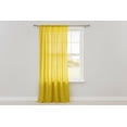 thumbnail image 1 of Solid Poplin Window Curtain or Photography Backdrop 58" Wide - Lemon Yellow, 1 of 5