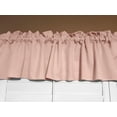 thumbnail image 1 of Solid Poplin Window Valance 58" Wide Blush, 1 of 3