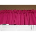 thumbnail image 1 of Solid Poplin Window Valance 58" Wide Fuchsia, 1 of 4
