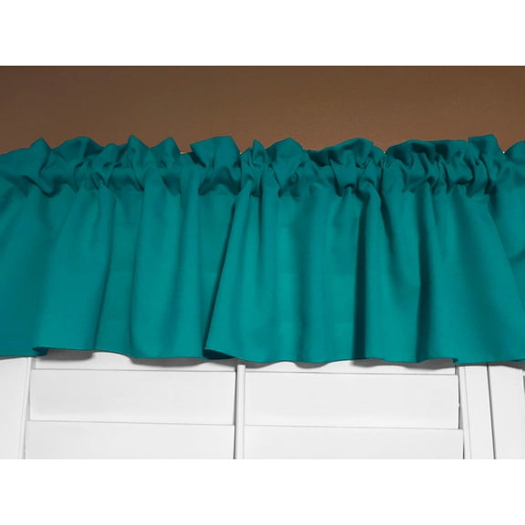 Solid Poplin Window Valance 58" Wide Light Pink