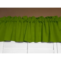 Solid Poplin Window Valance 58" Wide Moss