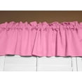 thumbnail image 1 of Solid Poplin Window Valance 58" Wide Pink, 1 of 3