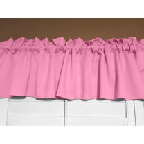 Solid Poplin Window Valance 58" Wide Pink