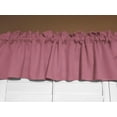 thumbnail image 1 of Solid Poplin Window Valance 58" Wide Rose Pink, 1 of 4