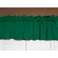 thumbnail image 1 of Solid Poplin Window Valance 58" Wide Valley Green, 1 of 5