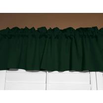 Solid Poplin Window Valance Hunter Green 58" Wide