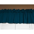 thumbnail image 1 of Solid Poplin Window Valance 58" Wide Teal, 1 of 4