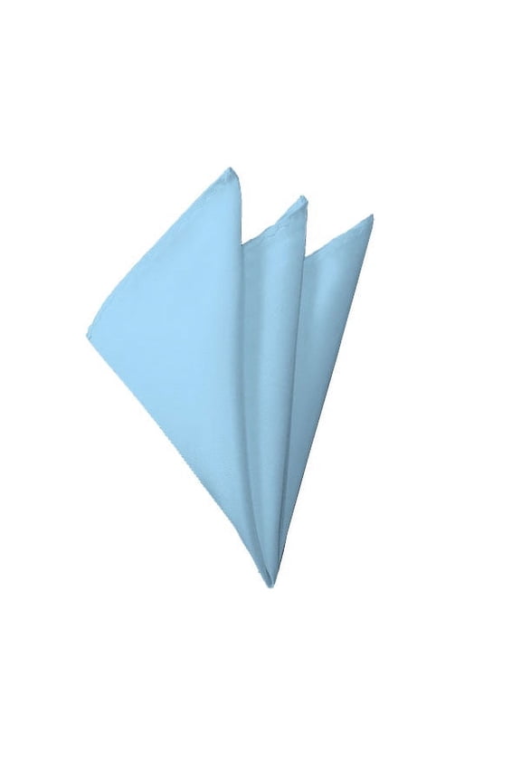Solid Powder Blue Handkerchief