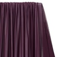 thumbnail image 1 of Solid Power Mesh Fabric Nylon Spandex 60" Wide Stretch Sold BTY Many Colors (Plum), 1 of 2