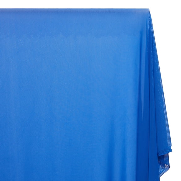 Solid Power Mesh Fabric Nylon Spandex 60" Wide Stretch Sold BTY Many Colors (Royal Blue, 1 YARD)