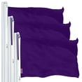 thumbnail image 1 of Solid Purple Color Flag 3x5FT 3-Pack Printed 150D Polyester By G128, 1 of 3