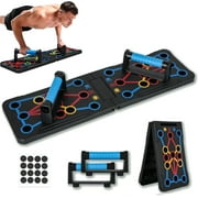 Solid Push Up Board 15 in 1 Home Workout Equipment Multi-Function Push Up Bar Foldable & Portable,Pushup Handles for Floor,Professional Strength Training Equipment For Man and Women