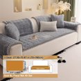 thumbnail image 1 of Solid Quilted Sofa Cushion Cover, Non-Slip & Machine Washable, Pet-Friendly Furniture Protector for Home Use, Scratch-Resistant, Fits 1/2/3/4-Seater Sofas, 1 of 5