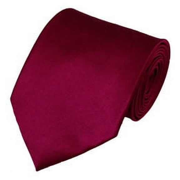 Solid Raspberry Traditional Men's Necktie