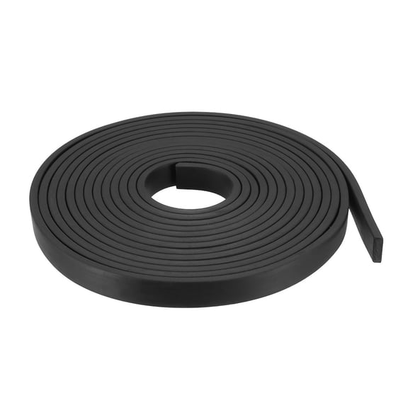 Unique Bargains Solid Rectangle Rubber Seal Strip 5mm Wide 3mm Thick 1 Meter Long Black, 10mm x 3mm x 9.84ft