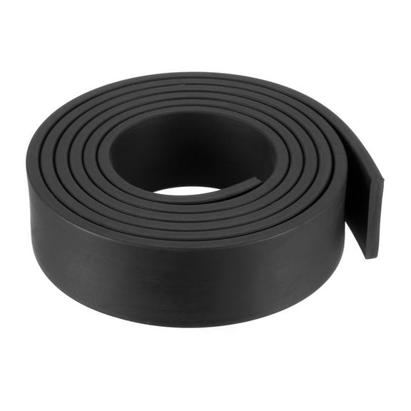 Unique Bargains Solid Rectangle Rubber Seal Strip 5mm Wide 3mm Thick 1 Meter Long Black, 20mm x 3mm x 1m