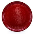 thumbnail image 1 of Solid Red Pattern - 20 inch Large Tray - Golden Rabbit Enamelware, 1 of 4