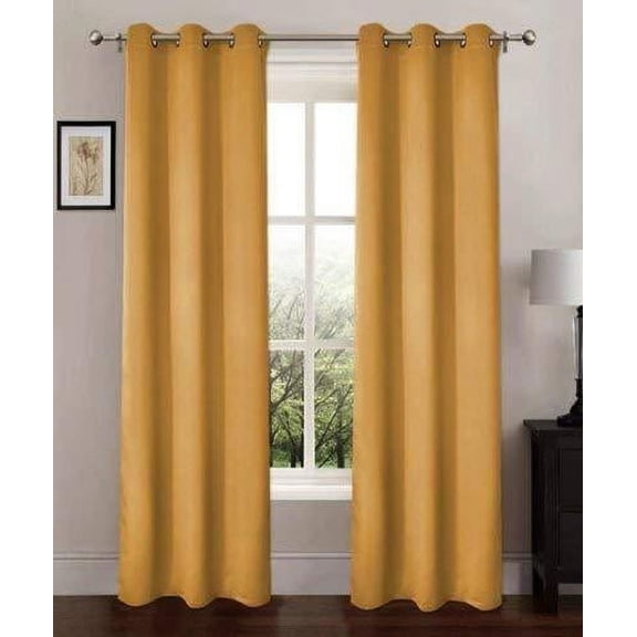 Solid Reflection Thermal Curtain Panel - Overstock Salet
