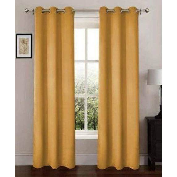 Solid Reflection Thermal Curtain Panel - Overstock Salet