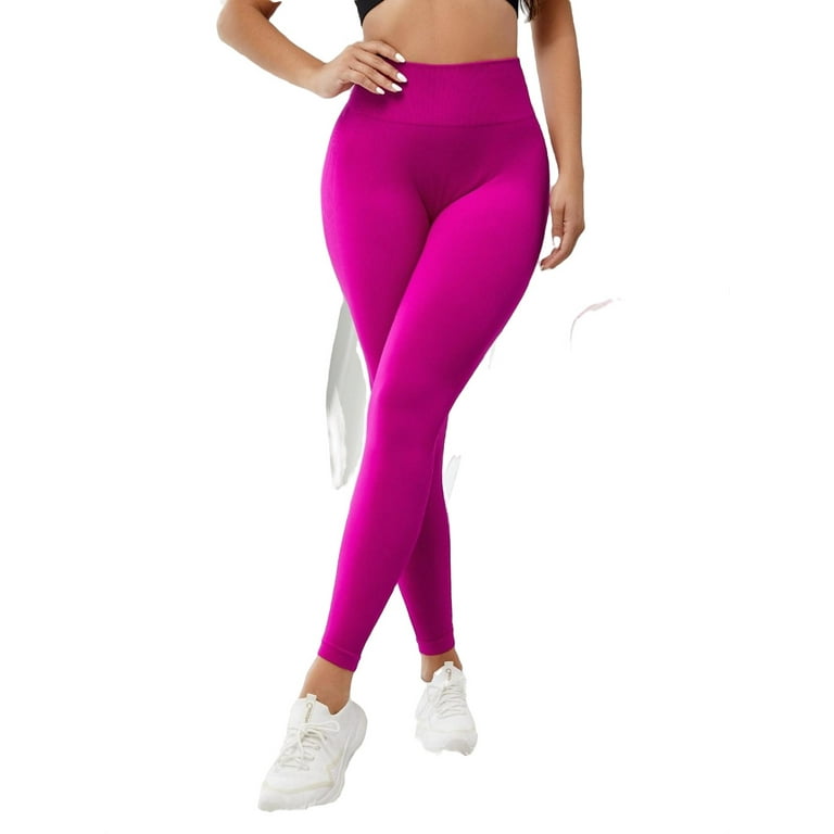 Hot pink leggings walmart cheap