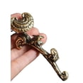 thumbnail image 1 of Solid Retro Pure Brass Lingzhi Ginseng Office Desktop Car Mounted Small Ornament, 1 of 3