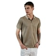 thumbnail image 1 of Solid Ribbed Polo T-Shirt, 1 of 8