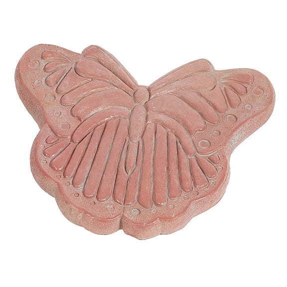 Solid Rock Stoneworks Butterfly Shape Stepping Stone - Brick