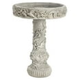 thumbnail image 1 of Solid Rock Stoneworks Hummingbird Birdbath- 27" Tall- PreAged, 1 of 1