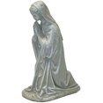 thumbnail image 1 of Solid Rock Stoneworks Kneeling Madonna - 18" Tall - Marble Tone, 1 of 2
