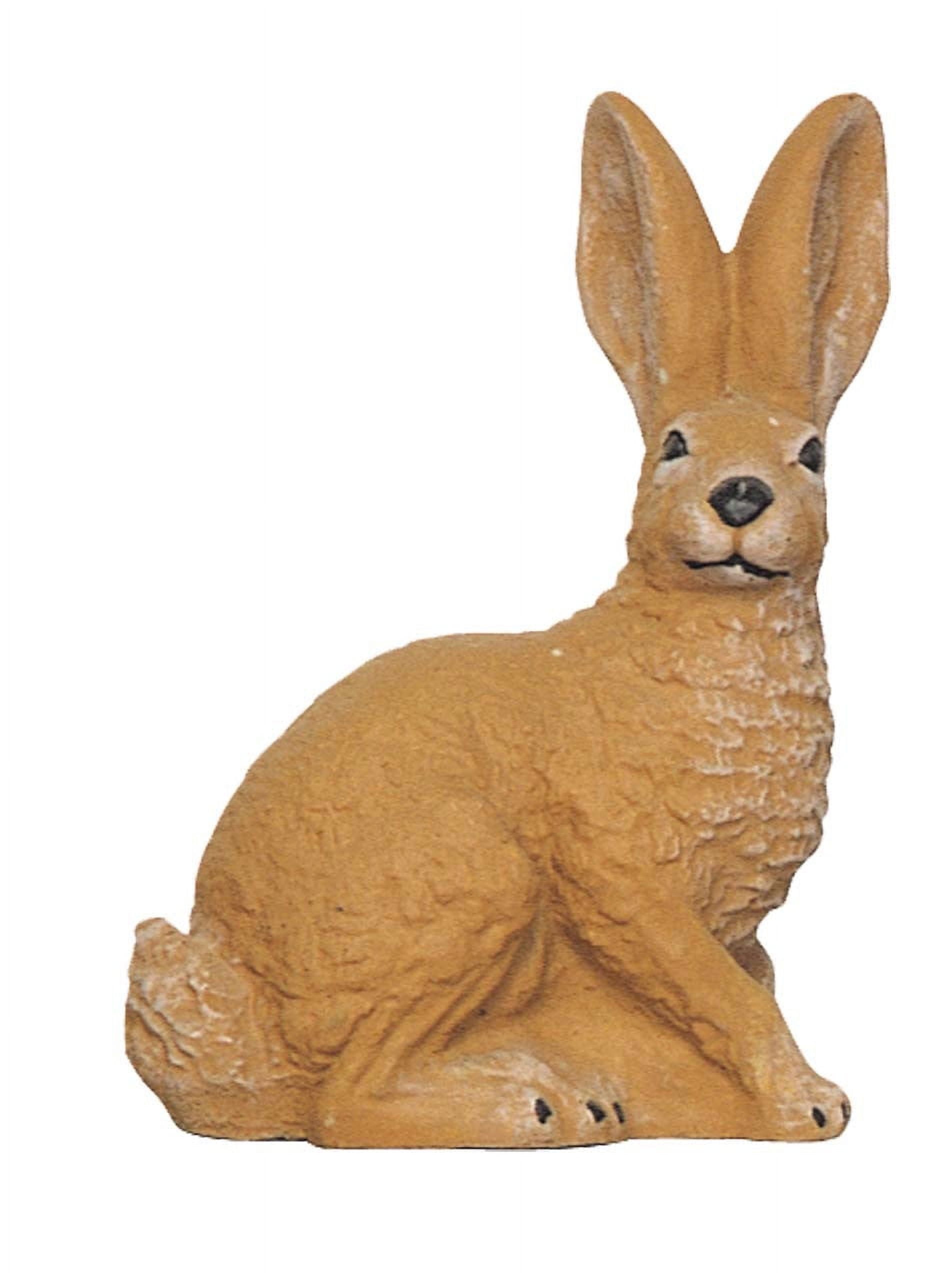 Solid Rock Stoneworks Medium Jack Rabbit Concrete Statue, 14