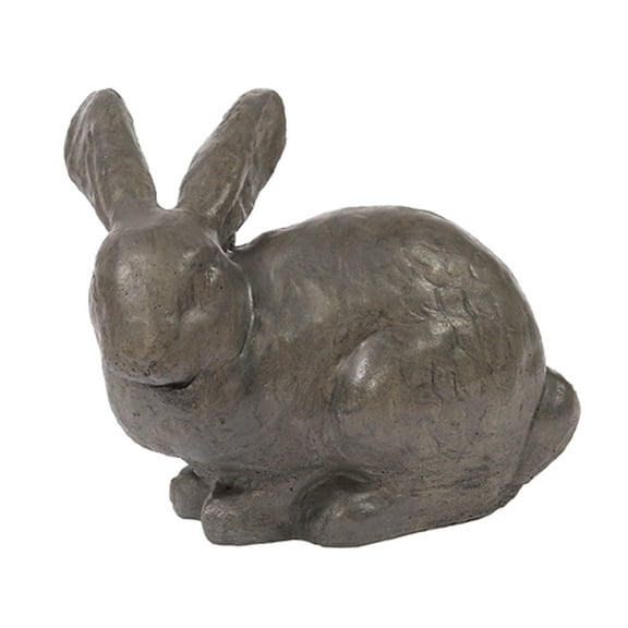 Solid Rock Stoneworks Peter Rabbit Concrete Statue, 13" Tall