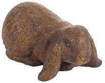 Solid Rock Stoneworks Rabbit Laying with Floppy Ears - 6